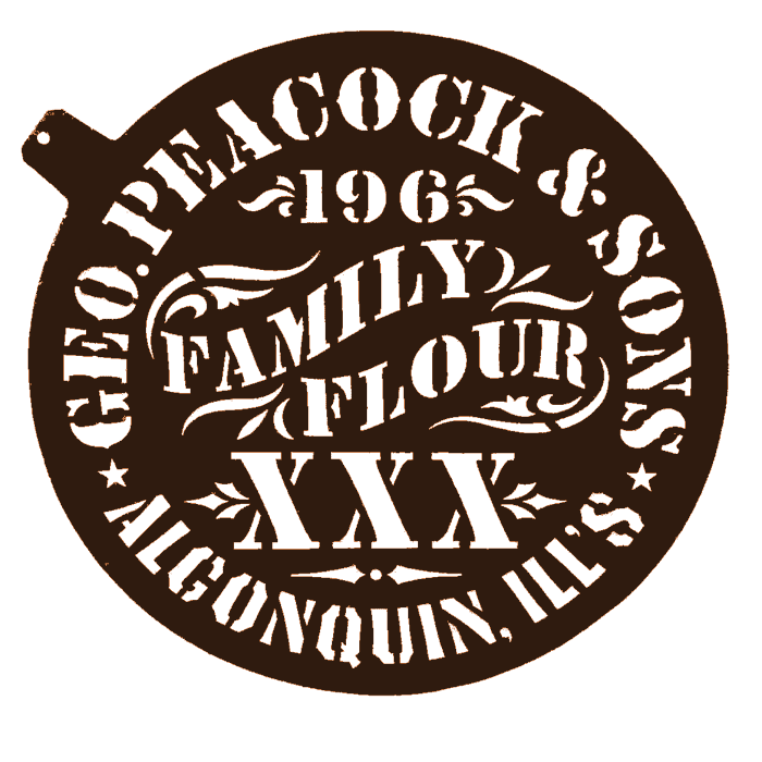 Custom Stencil for a barrel of Flour, ca. 1880, USA